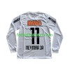 Herre Fotballdrakter Santos FC Neymar JR 11 Hjemme Retro 2011-2012 Langermet